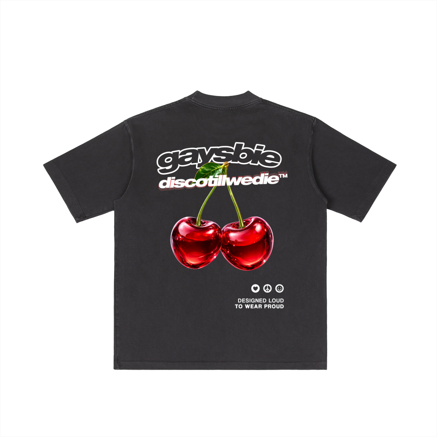 GAYSBIE™ sweetcherry® Heavy Drop Shoulder Tee