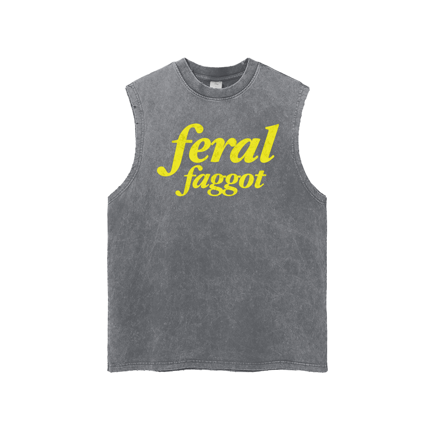 feral faggot Premium Oversized Tank ~ GAYSBIE