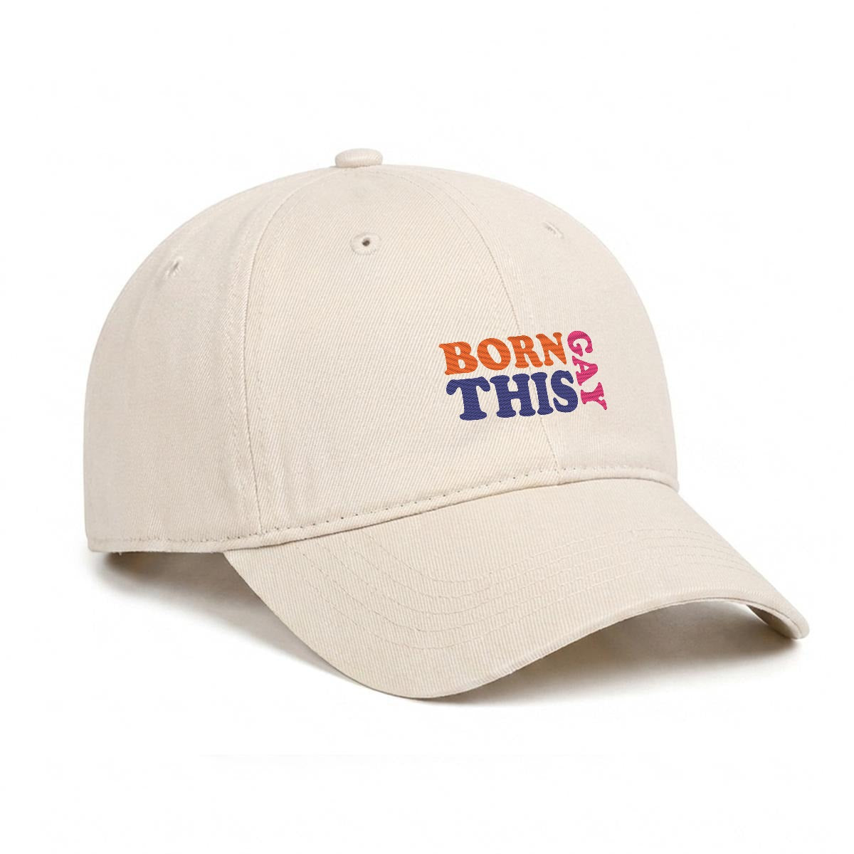 BORN THIS GAY Embroidered Cap ~ GAYSBIE