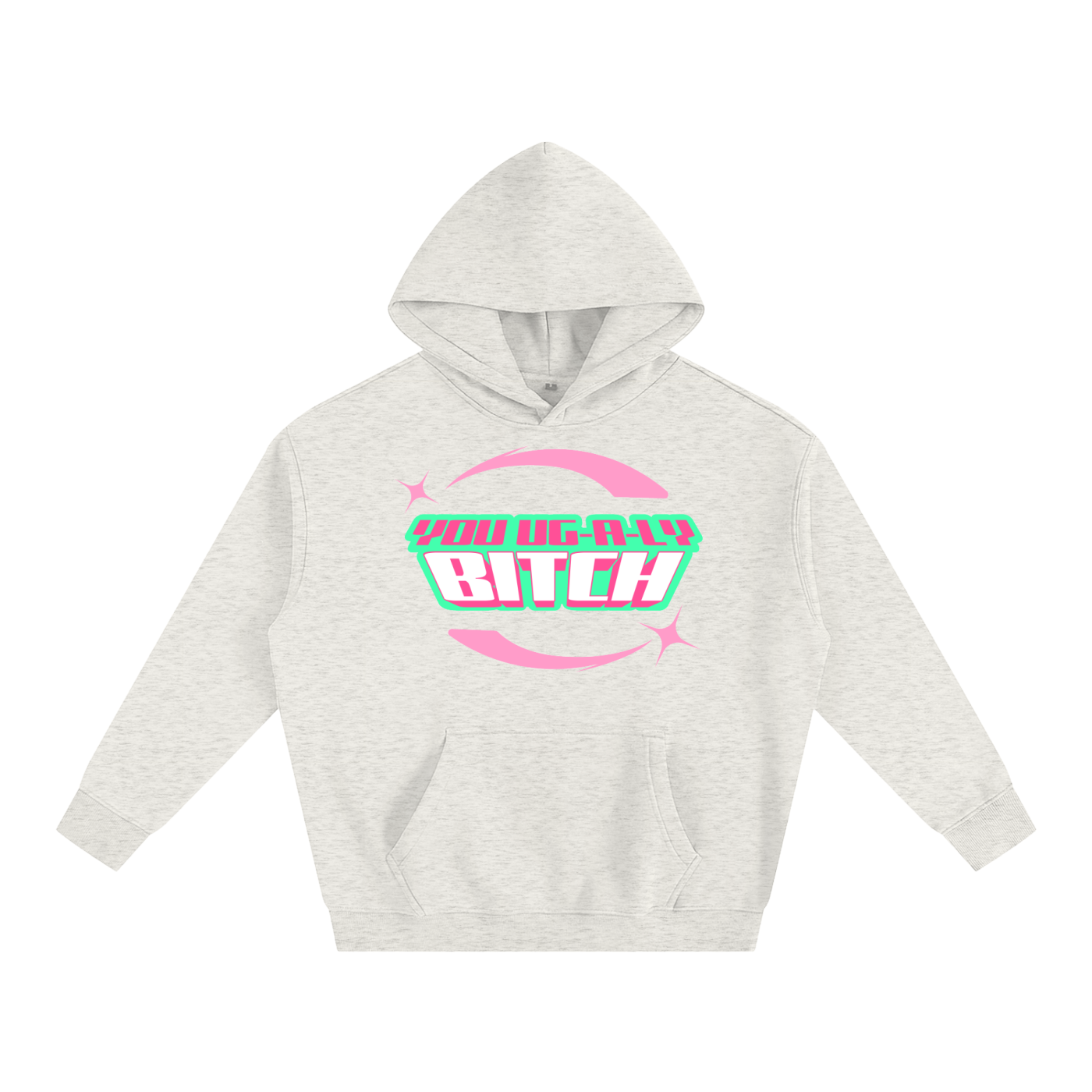 UG-A-LY Heavy Fleece Hoodie ~ GAYSBIE