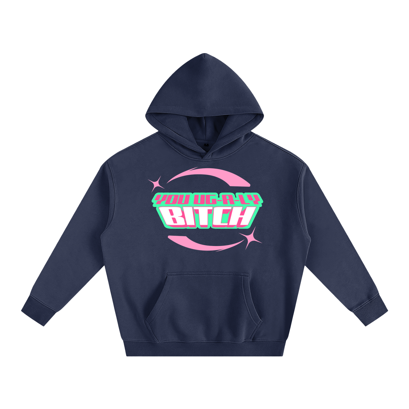UG-A-LY Heavy Fleece Hoodie ~ GAYSBIE