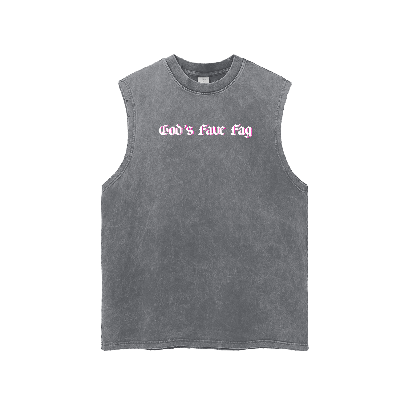 God's Fave Fag Premium Oversized Tank ~ GAYSBIE