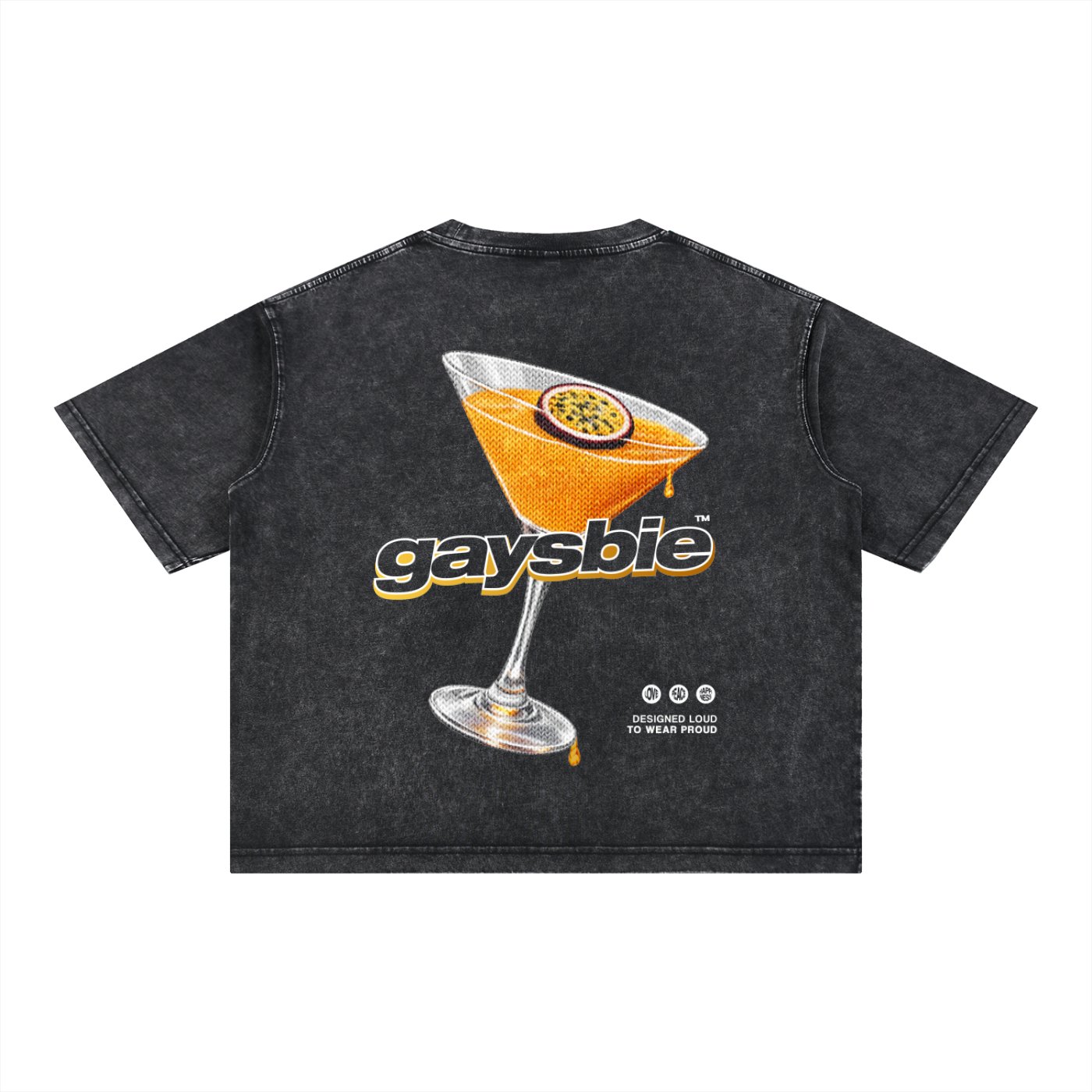 pornstar® GAYSBIE™ Vintage Washed Boxy Tee