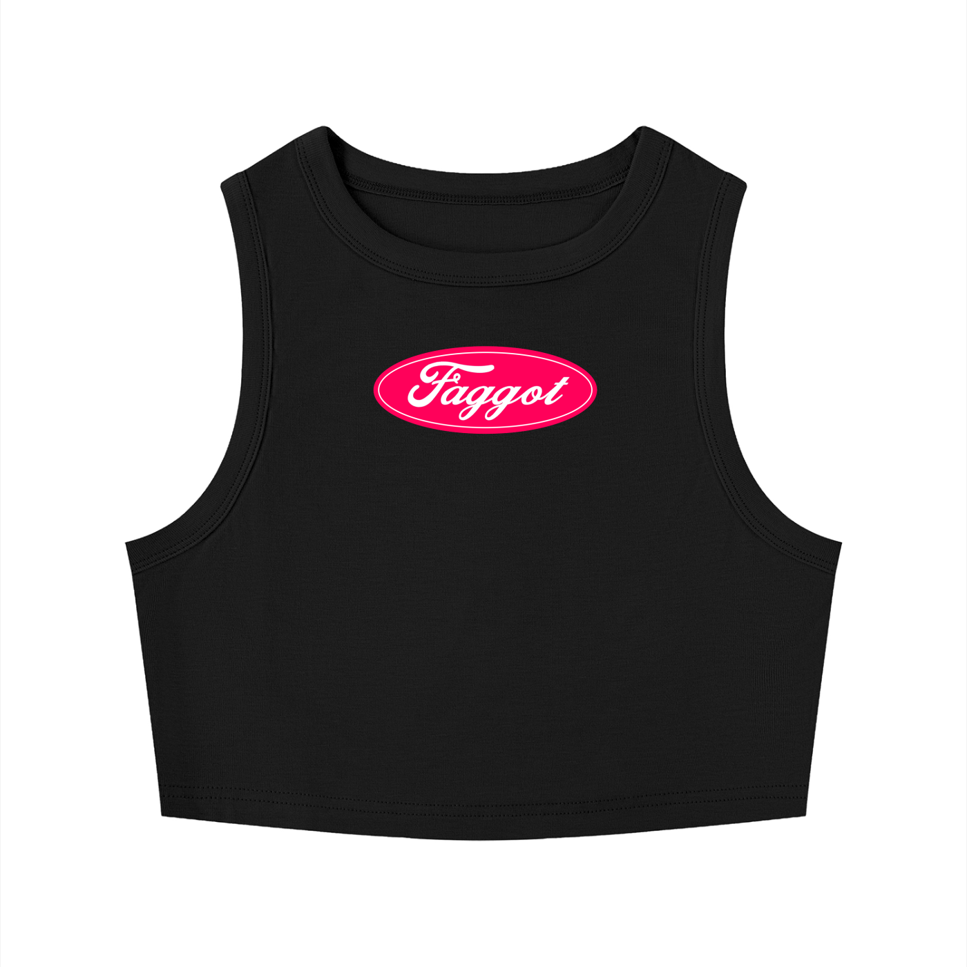 Faggot Ford Crop Tank ~ GAYSBIE