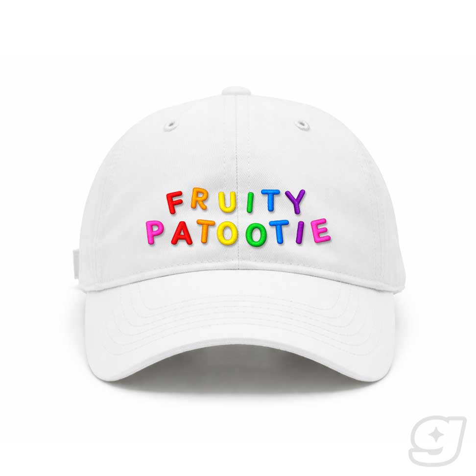 FRUITY PATOOTIE Embroidered Cap ~ GAYSBIE