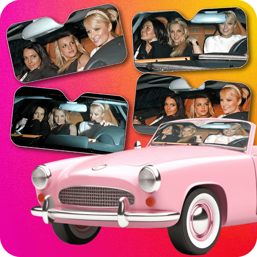 Paris Hilton Car Sunscreen