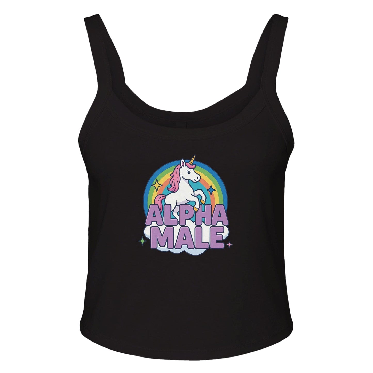 Ribbed Tank MIDNIGHT / XS ALPHA MALE Baby Ribbed Tank ~ GAYSBIE PREMIUM MATERIALS