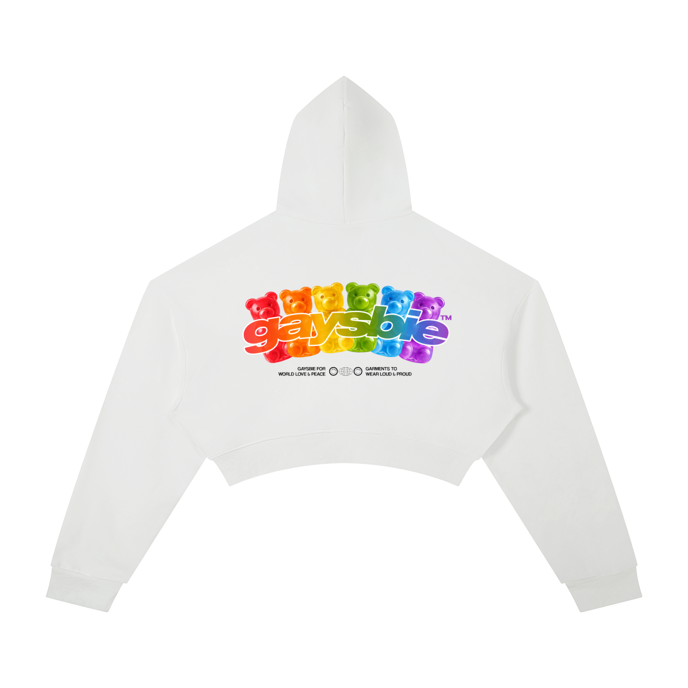 GAYSBIE™ Gummy Cropped Hood