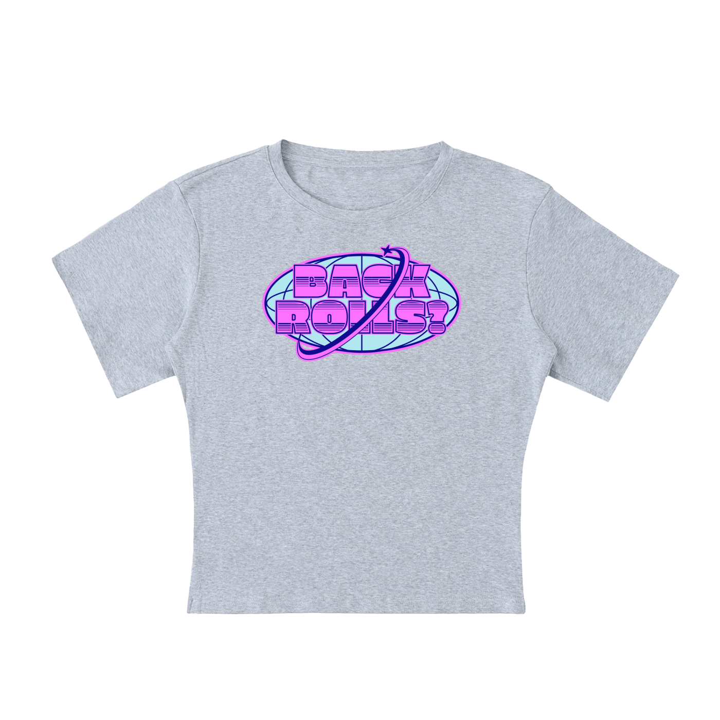 Baby Tee STONE / S BACK ROLLS Baby Tee ~ GAYSBIE PREMIUM MATERIALS