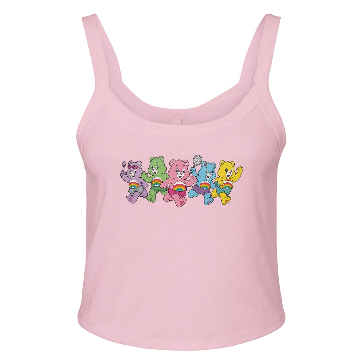 Ribbed Tank BLUSH / XS GAY PANIC BEAR Baby Ribbed Tank ~ GAYSBIE PREMIUM MATERIALS