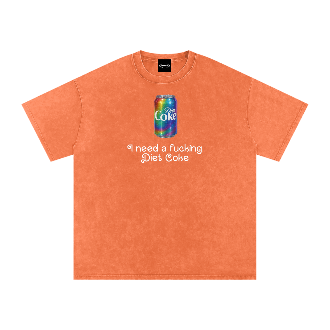 Oversize Tee MANGO / S I NEED A DIET COKE Premium Oversized Tee ~ GAYSBIE PREMIUM MATERIALS
