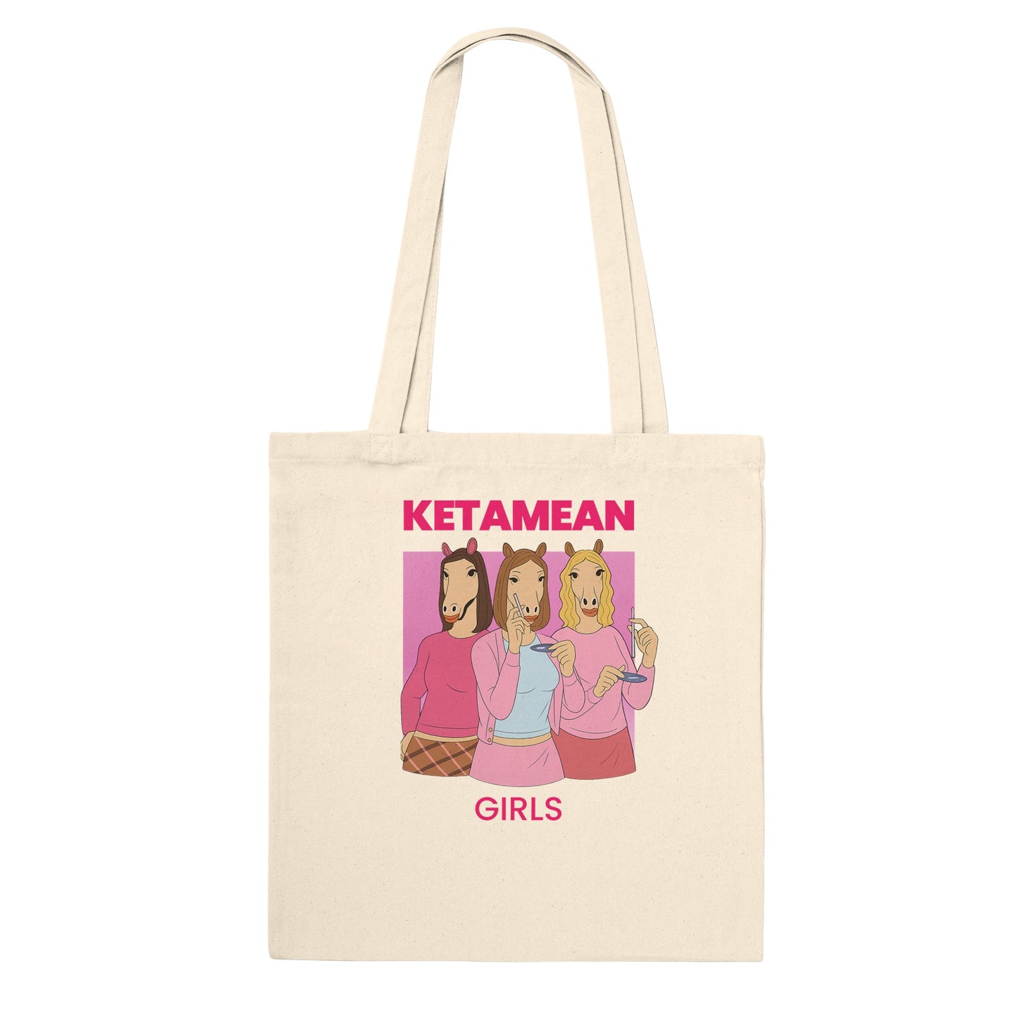 Tote Bag TAN KETAMEAN Cotton Tote Bag ~ GAYSBIE PREMIUM MATERIALS