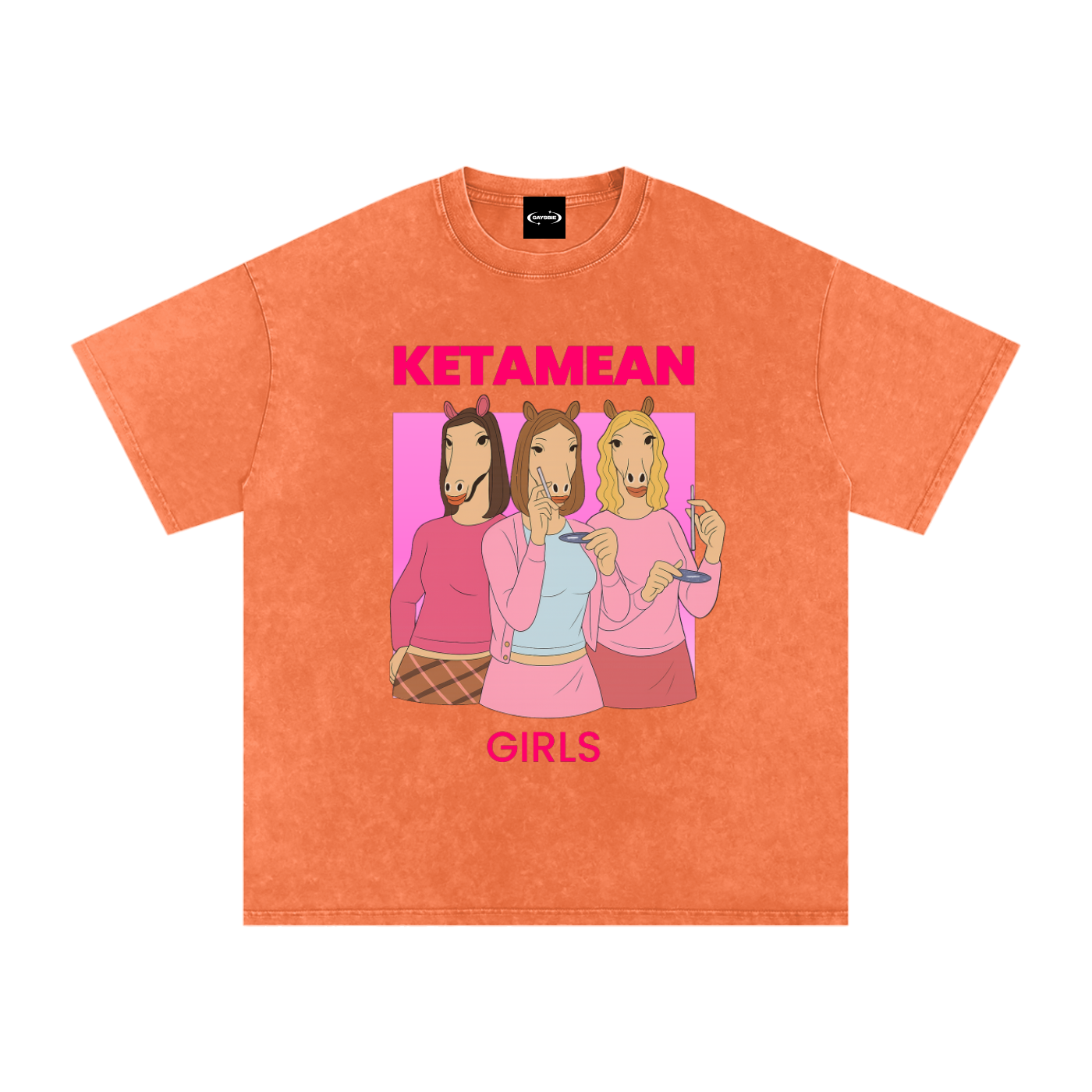 Oversize Tee TROPICAL / S KETAMEAN GIRLS Premium Oversized Tee ~ GAYSBIE PREMIUM MATERIALS