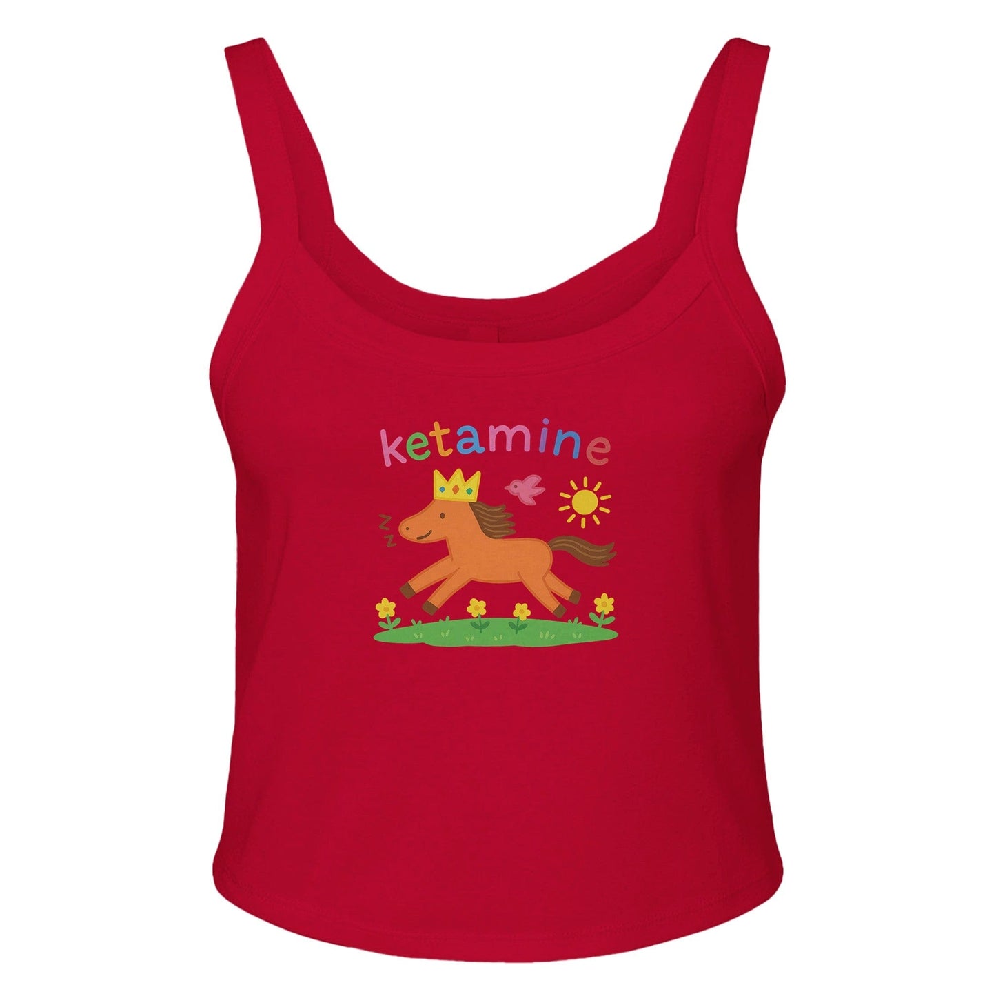 Ribbed Tank SPICY / XS KETAMINE Fantasy Baby Ribbed Tank ~ GAYSBIE PREMIUM MATERIALS