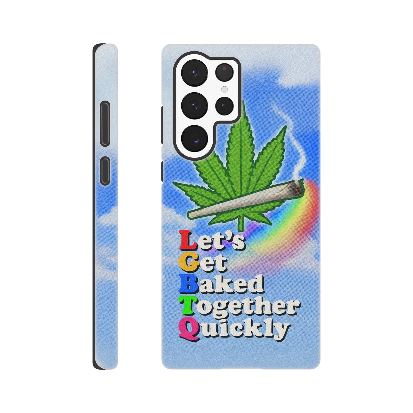 Android Case Galaxy S22 Ultra LGBTQ Baked Tough Android Case ~ GAYSBIE PREMIUM MATERIALS