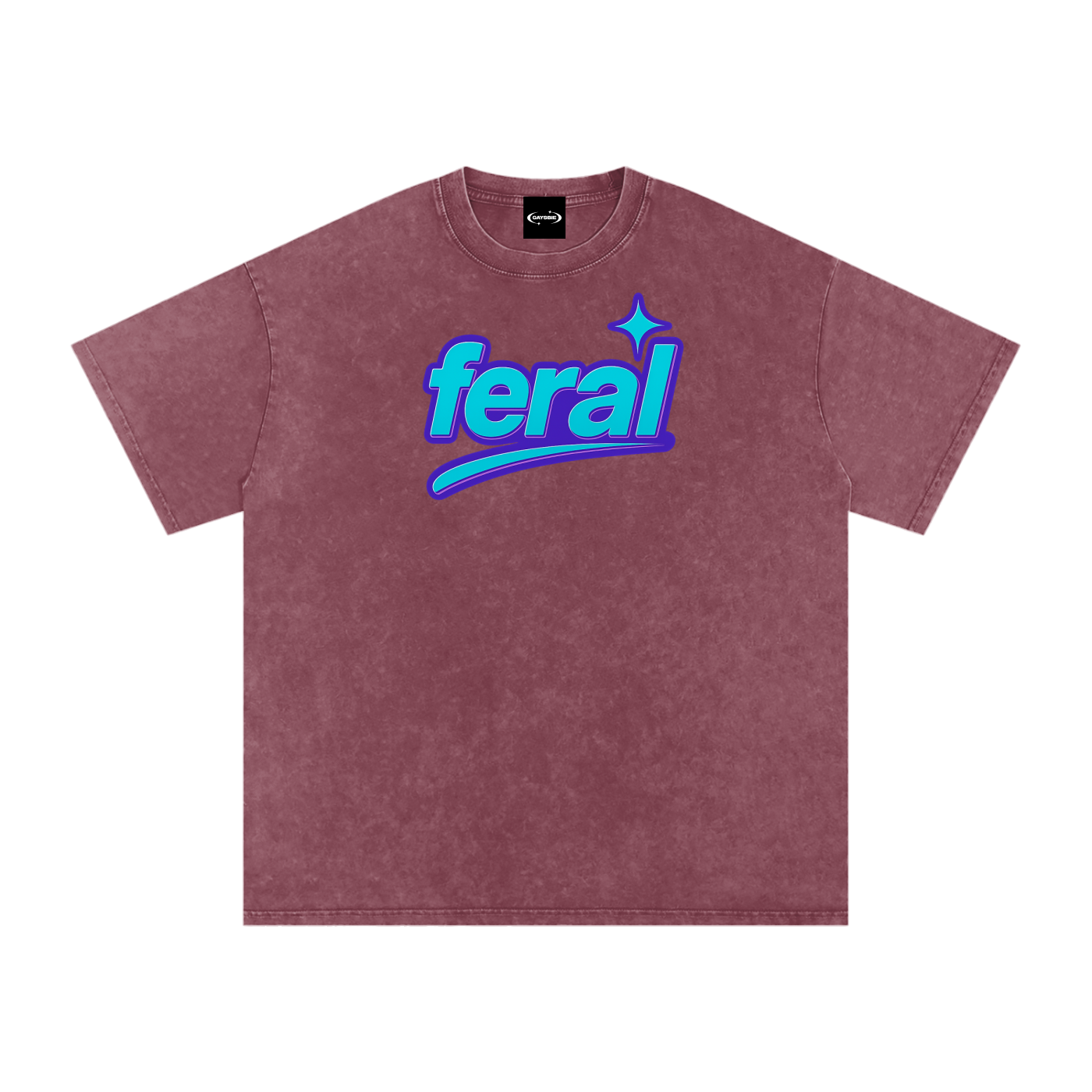 FERAL Y2K Premium Oversized Tee ~ GAYSBIE