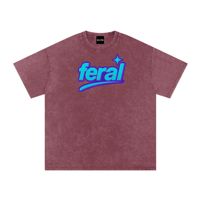 FERAL Y2K Premium Oversized Tee ~ GAYSBIE