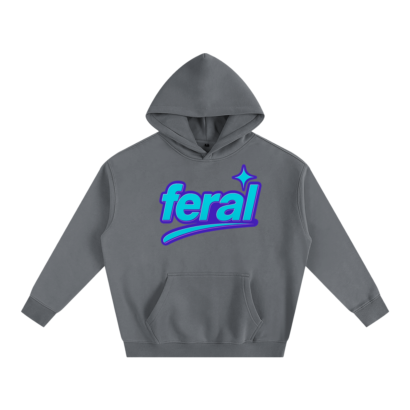 FERAL Heavy Fleece Hoodie ~ GAYSBIE