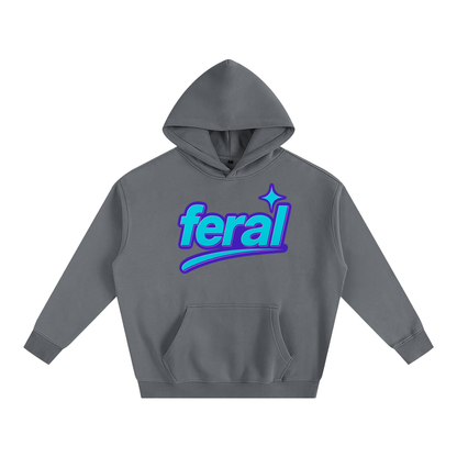 FERAL Heavy Fleece Hoodie ~ GAYSBIE