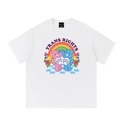 TRANS RIGHTS BEARS Oversize Signature Tee ~ GAYSBIE