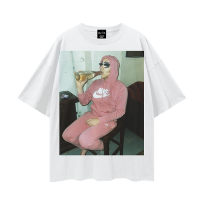 Trixie Mattel Drunk Oversize Loose Drop Shoulder Tee ~ GAYSBIE