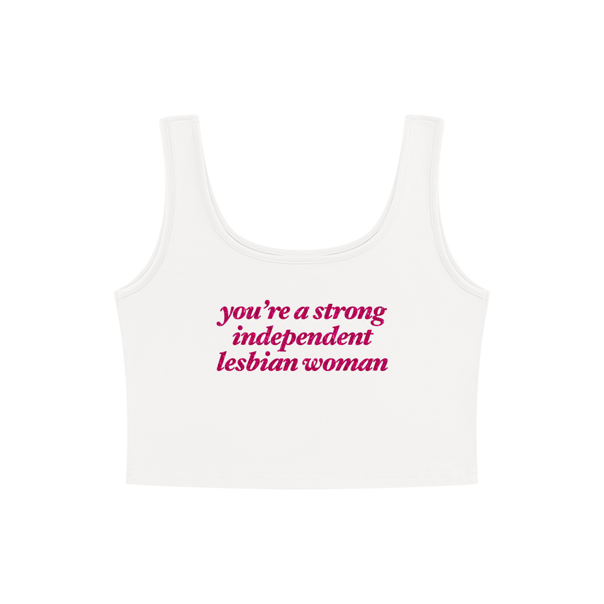 Women's Cropped Tank Top