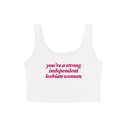 Women's Cropped Tank Top