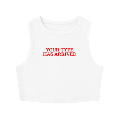 Women's Tight Crewneck Crop Tank Top