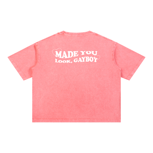 MADE YOU LOOK, GAYBOY Tee ~ GAYSBIE