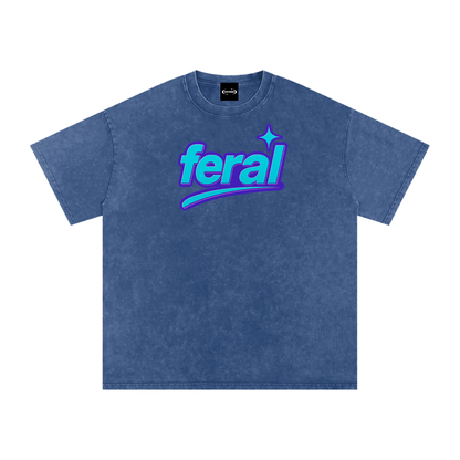 FERAL Y2K Premium Oversized Tee ~ GAYSBIE