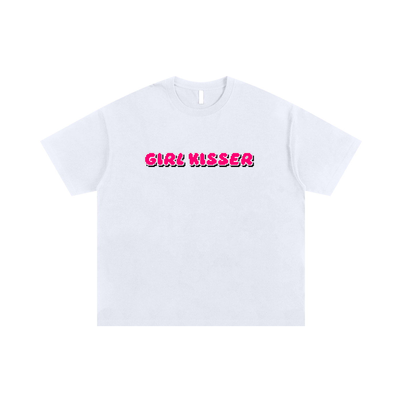 GIRL KISSER Oversize Signature Tee ~ GAYSBIE
