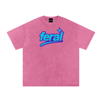 FERAL Y2K Premium Oversized Tee ~ GAYSBIE