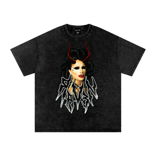 RAVEN GOTH Premium Oversized Tee ~ GAYSBIE