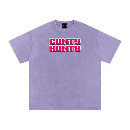 CUNTY HUNTY Premium Oversized Tee ~ GAYSBIE