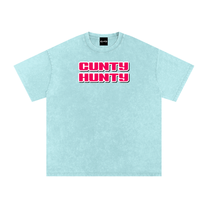 CUNTY HUNTY Premium Oversized Tee ~ GAYSBIE