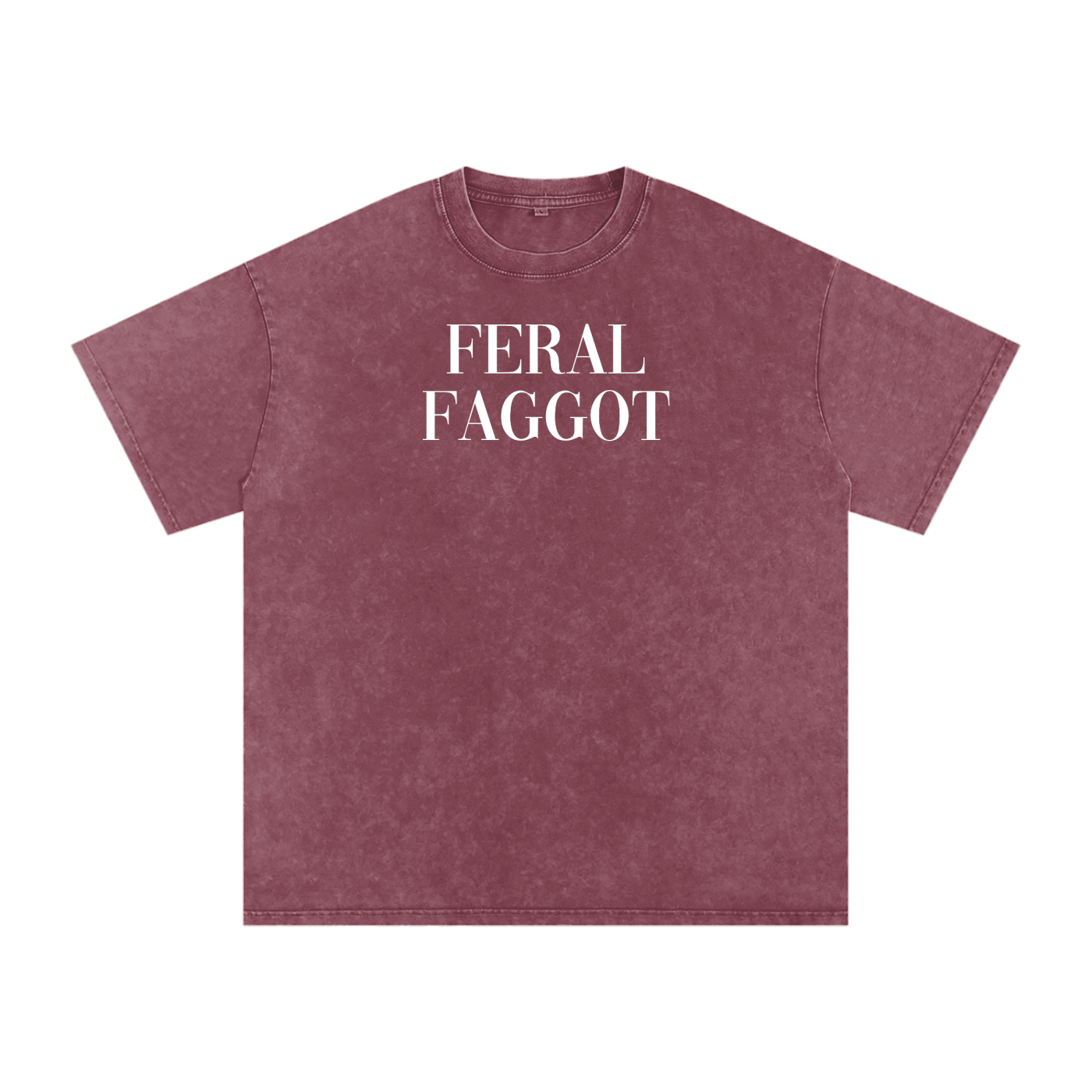 FERAL FOGGOT Premium Oversized Tee ~ GAYSBIE