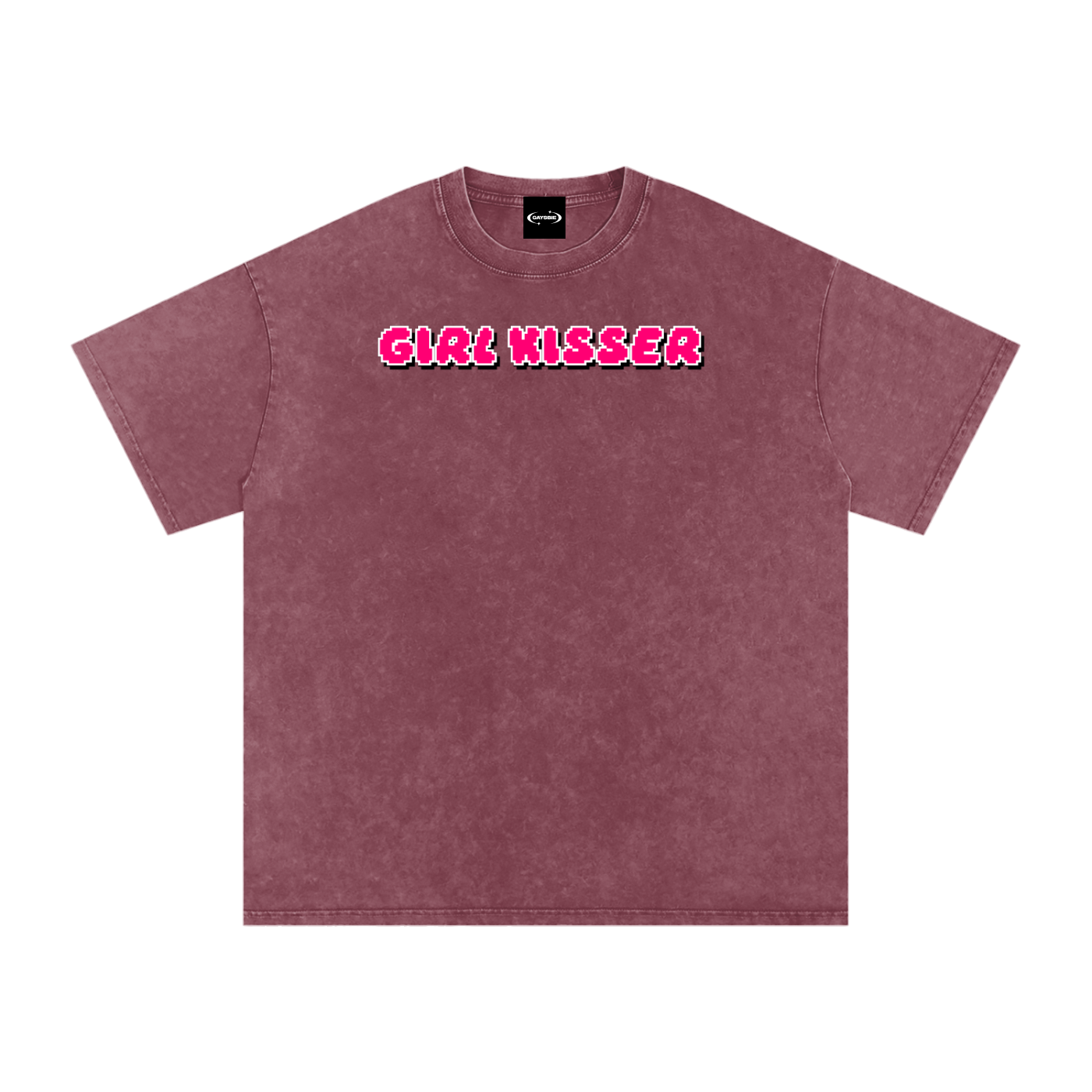 GIRL KISSER Premium Oversized Tee ~ GAYSBIE