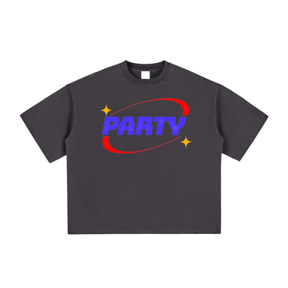 PARTY Heavy Boxy Tee ~ GAYSBIE