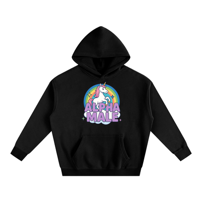 ALPHA MALE Heavy Fleece Hoodie ~ GAYSBIE
