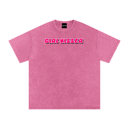 GIRL KISSER Premium Oversized Tee ~ GAYSBIE