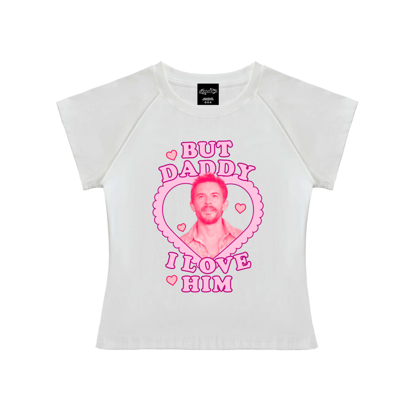 BUT DADDY I LOVE HIM JONATHAN BAILEY Short Sleeve Crop ~ GAYSBIE