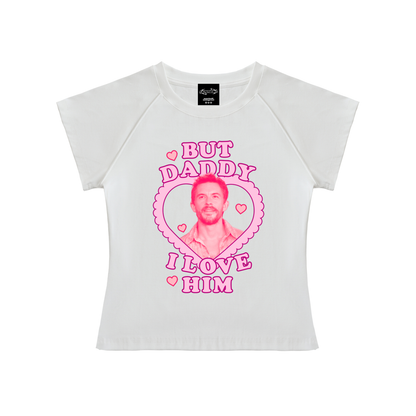 BUT DADDY I LOVE HIM JONATHAN BAILEY Short Sleeve Crop ~ GAYSBIE