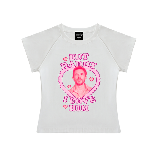 BUT DADDY I LOVE HIM JONATHAN BAILEY Short Sleeve Crop ~ GAYSBIE