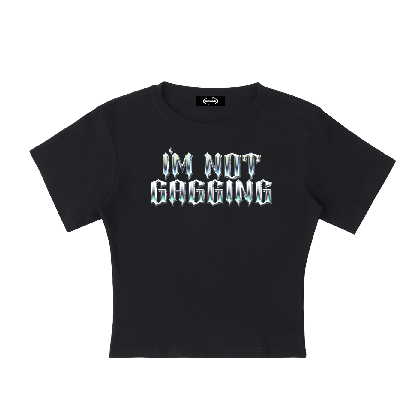 GAGGING Baby Tee ~ GAYSBIE