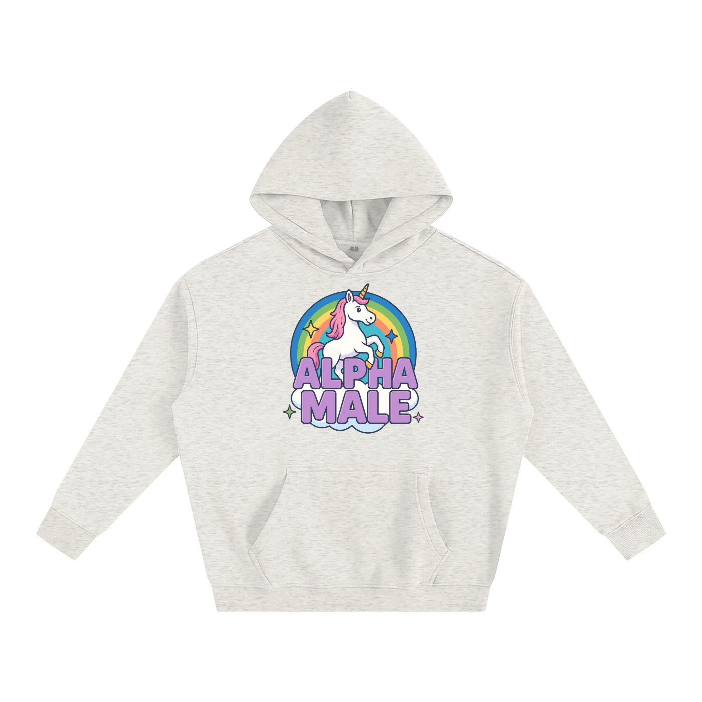 ALPHA MALE Heavy Fleece Hoodie ~ GAYSBIE