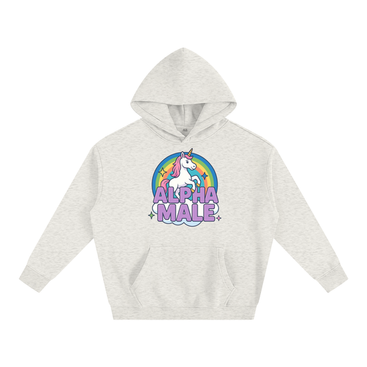 ALPHA MALE Heavy Fleece Hoodie ~ GAYSBIE