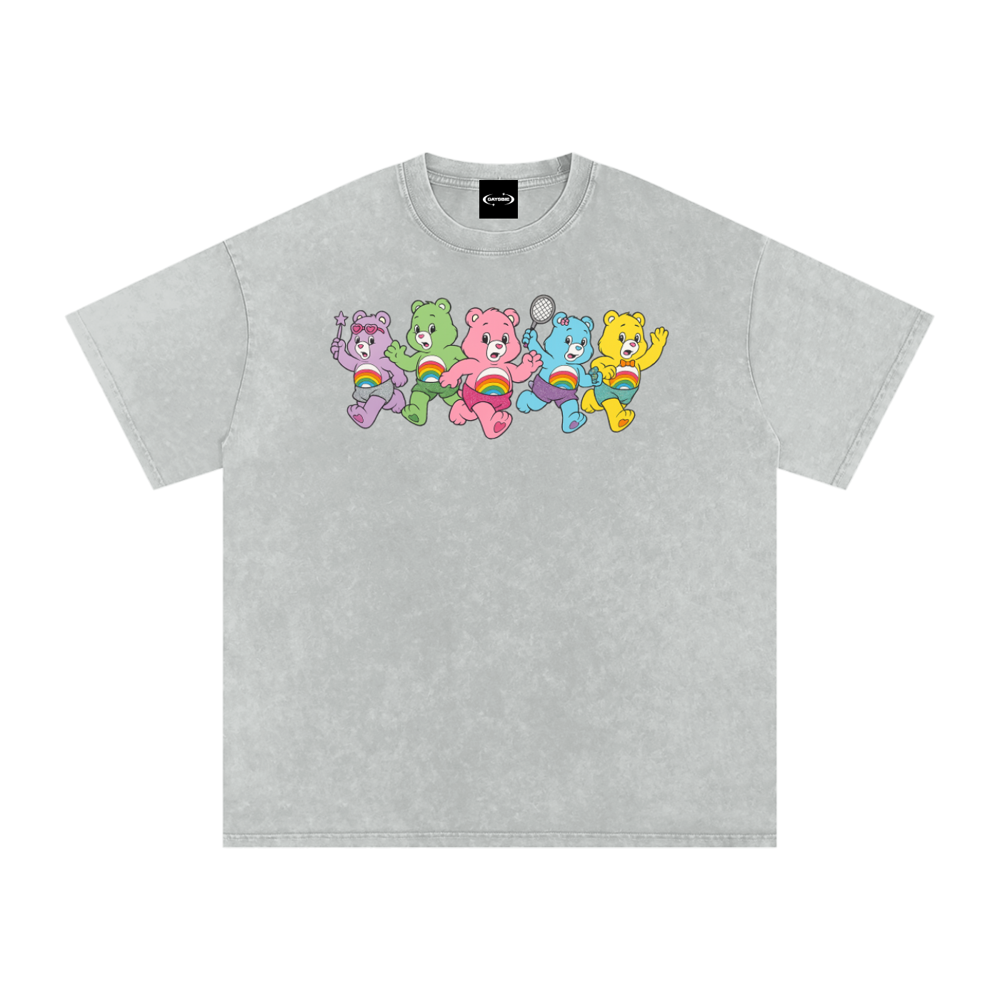 GAY CHAOS BEAR Premium Oversized Tee ~ GAYSBIE