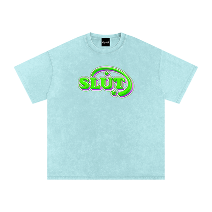 SLUT Premium Oversized Tee ~ GAYSBIE