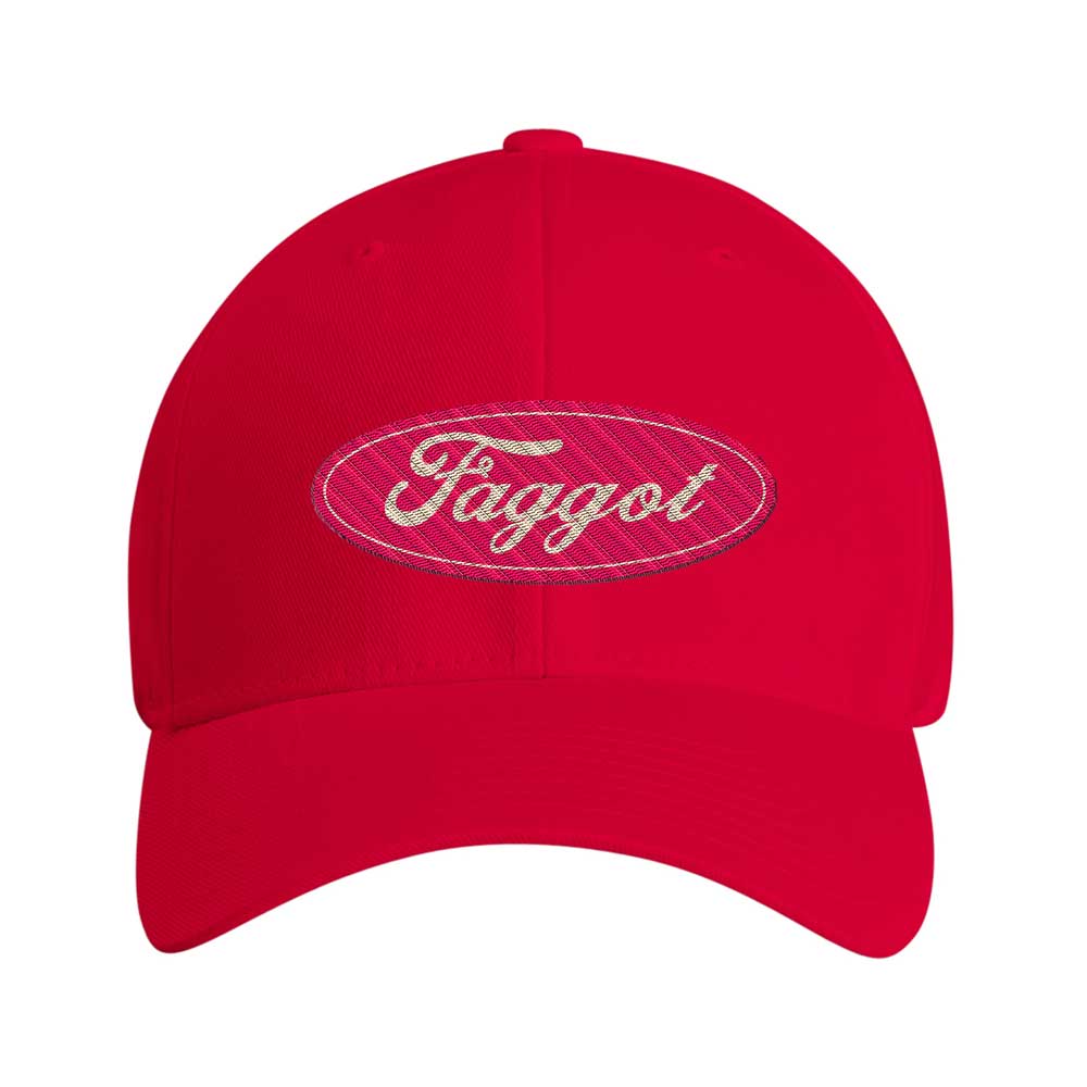Faggot Ford Embroidered Cap ~ GAYSBIE
