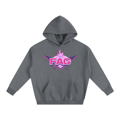 FAG Heavy Fleece Hoodie ~ GAYSBIE